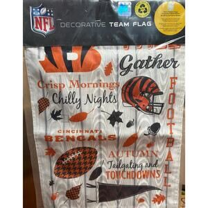 Cincinnati Bengals, moire flag garden fall seasonal